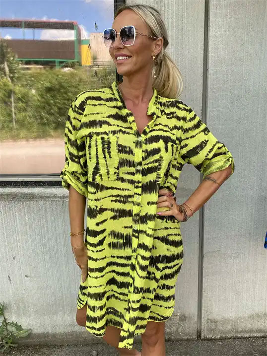 Berna - Skjorta med tryck